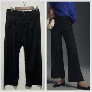 Maeve Black Wide Leg Pants